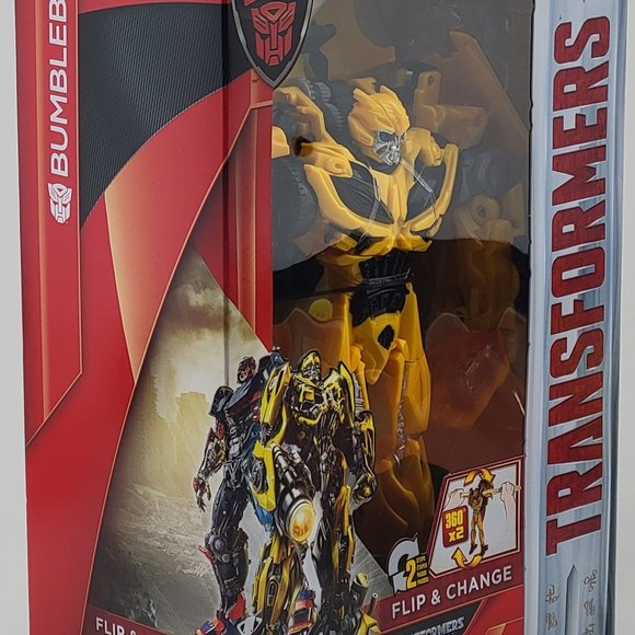 Transformers Autobots Unite Flip & Change Bumblebee The Last Knight Hasbro NEW - Picture 8 of 10
